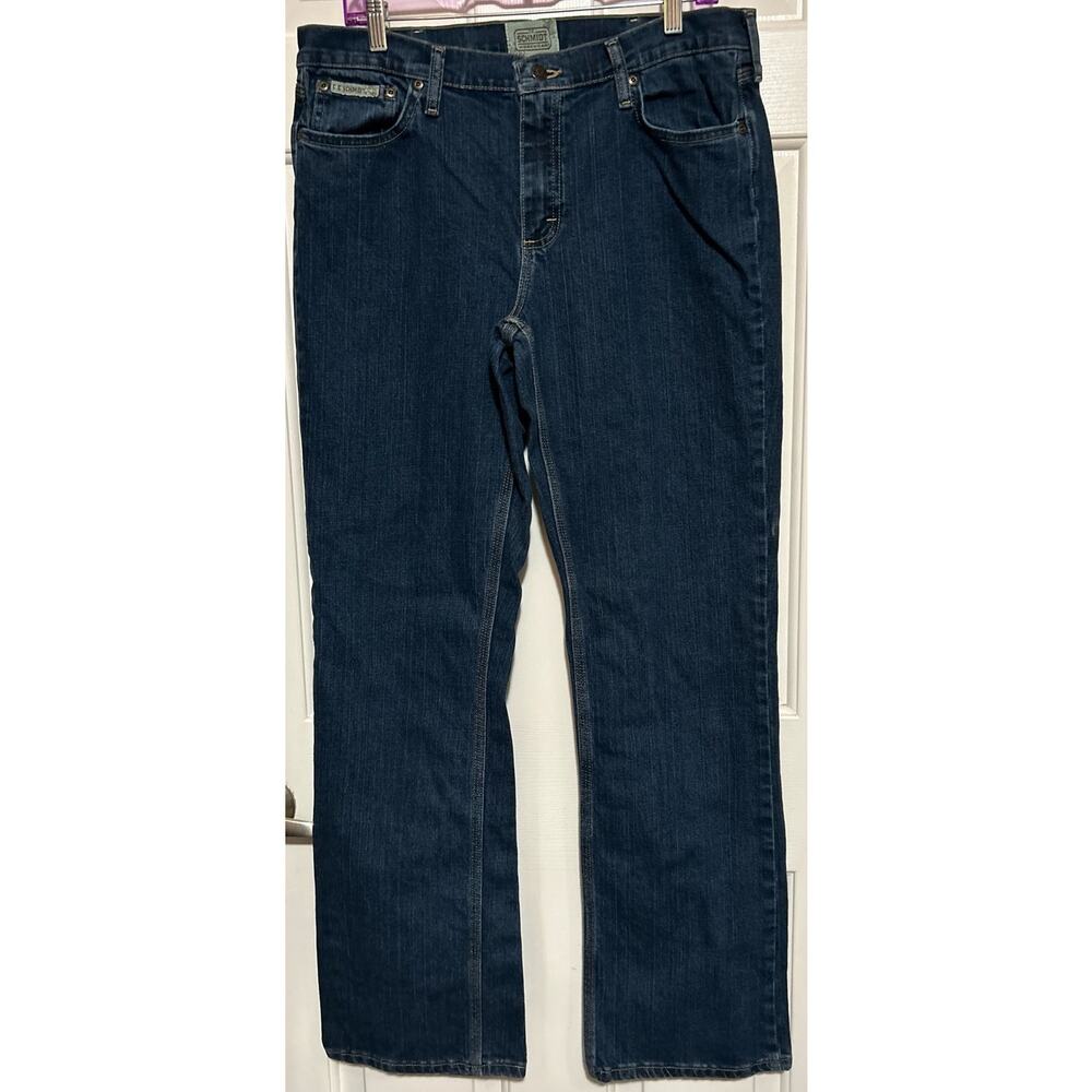 C. E. Schmidt Workwear Women's High Rise Bootcut Jeans Size 14 x‎ 34